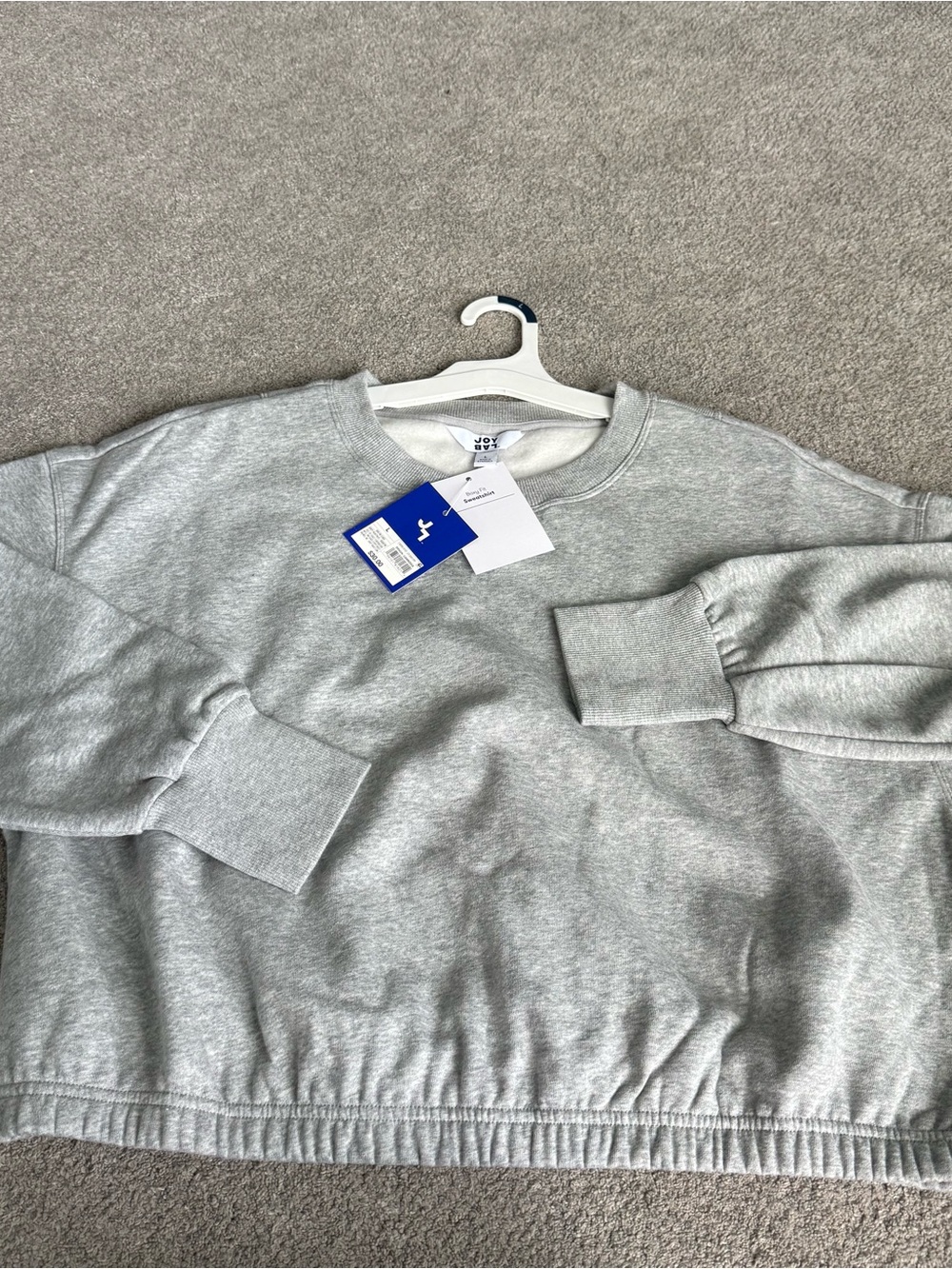 JoyLab WoMen’s Grey Crewneck Sweatshirt - Picture 5 of 9